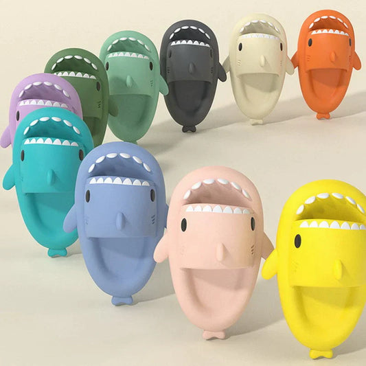 Shark Slides — Fun Novelty Slippers for Indoor & Outdoor Wear
